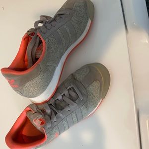 Ladies adidas athletic shoes size 8.5